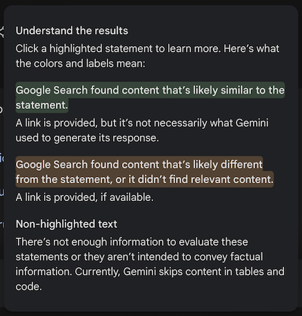 alphabet gemini disclaimer